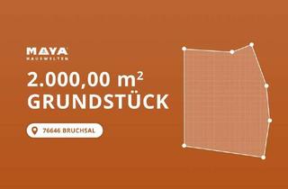 Grundstück zu kaufen in 76646 Bruchsal, Investorenpaket: 16 Wohneinheiten + Baugrundstück in zentraler Lage von Bruchsal