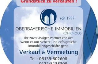 Grundstück zu kaufen in 85238 Petershausen, Petershausen S2 nh. Ortsmitte, ruh. sonniges Grundstück mit guten Bebauungsmöglichkeiten ca. 873m2