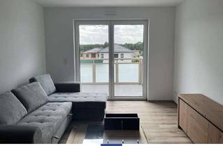 Wohnung mieten in 01477 Arnsdorf, Individuell Wohnen im Erstbezug! Großes Wohnzimmer, schöner Balkon, modernes Bad!