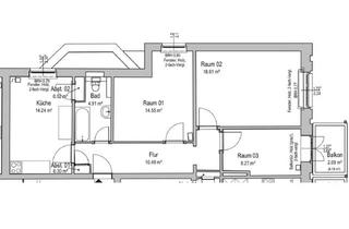 Wohnung mieten in 22087 Hohenfelde, Stilvoll sanierter Altbaucharme – 2,5-Zimmer-Wohnung mit Balkon ab 01.09.2025