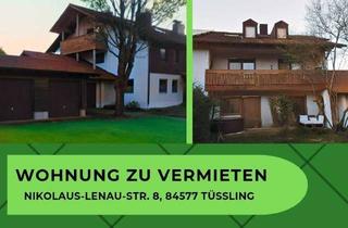 Wohnung mieten in Nikolaus-Lenau-Straße, 84577 Tüßling, Sonnige 3-Zimmer-Wohnung mit Süd-Balkon, Garten und Garagen in Tüßling ab sofort Bezugsfrei!