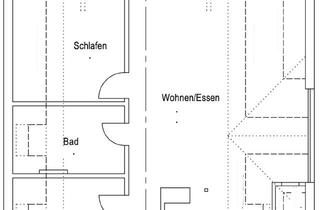 Wohnung mieten in 97525 Schwebheim, Exklusive 3-Raum-DG-Wohnung mit gehobener Innenausstattung und Süd-Balkon in Schwebheim