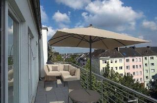 Penthouse mieten in Am Lavenstein 5-6, 52064 Aachen, Neubau-Penthouse mit Balkon und Fernblick, top geschnitten, gehobene EBK, Innenstadt