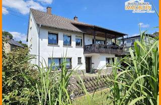 Einfamilienhaus kaufen in 56237 Alsbach, Viel Platz für Ihre Ideen – Einfamilienhaus mit Garten und Entwicklungspotenzial in Alsbach!