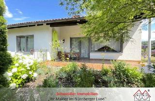 Haus mieten in 91235 Hartenstein, Sonniges Einfamilienhaus mit herrlichem Garten & Garage in idyllischer Lage von Rupprechtstegen-OT