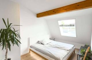 Immobilie mieten in Reichenhallerstraße 10, 70372 Bad Cannstatt, Stilvolle, vollmöblierte 3-Zimmer Maisonette-Wohnung mit Balkon - WG Geeignet