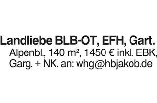 Haus mieten in 89143 Blaubeuren, Landliebe Blaubeuren - Ortsteil EFH