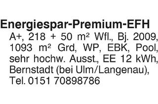Haus kaufen in 89182 Bernstadt, Energiespar-Premium-EFH