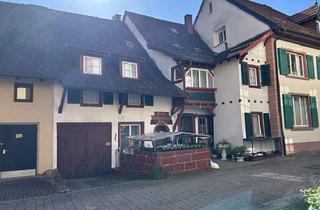 Haus kaufen in 79650 Schopfheim, Wohnhaus mit Werkstatt und Garage mitten in der Altstadt