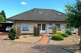 Einfamilienhaus kaufen in 49406 Drentwede, Drentwede - Gartenglück trifft Wohnkomfort und viel Platz: Bungalow mit ausgebauten Dachgeschoss in Drentwede