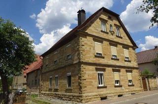 Bauernhaus kaufen in Mutzenroth 5, 97516 Oberschwarzach, Oberschwarzach - Idyllischer Bauernhof aus gelben Sandstein