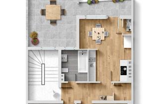 Wohnung mieten in Lütticher Straße 22, 52064 Hangeweiher, WG-taugliche 2-Zi-Wohnung mit EBK + Terrasse zu vermieten