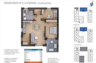 Wohnung mieten in Platanenstraße, 94405 Landau, Moderne 3-Zimmer-Neubau-Wohnung zu vermieten - Erdgeschoss - KfW40-Standard