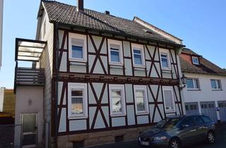 Haus kaufen in 37281 Wanfried, Wanfried: Geräumiges Fachwerkhaus mit Garten und Ausbaumöglichkeiten!