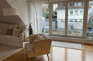 Immobilie mieten in 70193 West, Charmante DG-Wohnung mit Balkon in Stuttgart West - befristet bis 31.01.2026