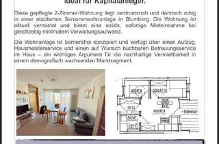 Wohnung kaufen in 78176 Blumberg, Blumberg - Kapitalanleger - Gut verm 2 Zi Whg in Blumberg