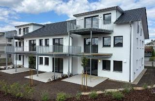 Wohnung kaufen in 88605 Meßkirch, Meßkirch - Barrierefreie Neubauwohnung in Herbertingen - KfW-40 + QNG