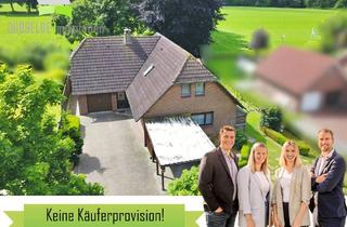 Einfamilienhaus kaufen in 26670 Uplengen, Uplengen / Hollen - Großes Einfamilienhaus am Siedlungsrand von Hollen mit Blick ins Grüne - mit PV und Speicher