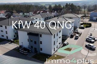 Wohnung kaufen in Taubenweg, 93149 Nittenau, Clever investieren & doppelt profitieren! Top Neubauwohnung KfW 40 QNG - 10% Sonderafa + Superzins!
