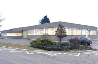 Geschäftslokal mieten in 86720 Nördlingen, Hallen mit Lager-/Produktionsflächen und Büros inkl. Sozialräumen!