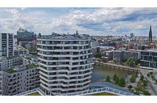 Wohnung kaufen in Am Strandkai, 20457 HafenCity, Exklusive 2 Zimmer Wohnung im Marco Polo Tower/ Hafen City mit Terrasse und Tiefgarage im 11.St.!
