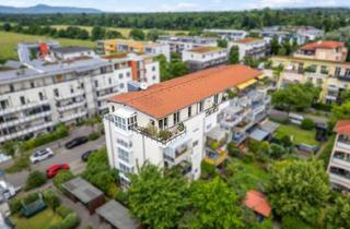 Wohnung kaufen in 79111 Rieselfeld, Exklusive Attikawohnung mit traumhafter Dachterrasse in drei Himmelsrichtungen