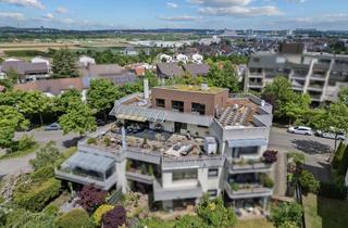 Penthouse kaufen in 70771 Leinfelden-Echterdingen, Außergewöhnliches Penthouse mit Atelierflair - Rückzugsort mit Blick ins Grüne
