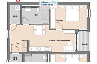Wohnung kaufen in 88069 Tettnang, Neubauprojekt "stadTTraum" Leben wo andere Urlaub machen