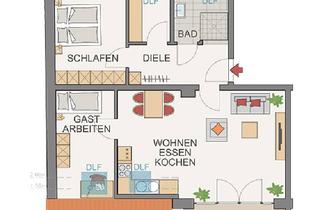 Wohnung kaufen in 97282 Retzstadt, Dachgeschosswohnung in Retzstadt inkl. Stellplatz und Keller