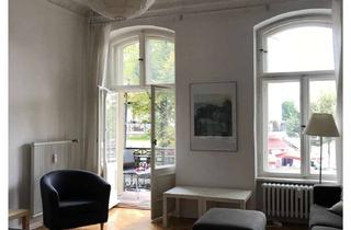 Wohnung mieten in Goethestraße 46, 10625 Charlottenburg, Furnished 3-room apartment with balcony in Charlottenburg