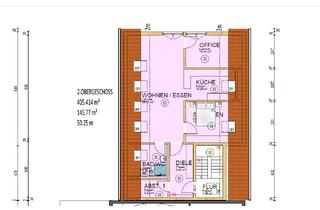 Wohnung mieten in Inselweg 14, 75392 Deckenpfronn, Erstbezug mit EBK: Geschmackvolle Helle 3-Zimmer-Dachgeschosswohnung mit geh. Innenausstattung