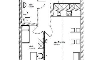 Wohnung mieten in 86609 Donauwörth, Top ausgestattete Neubauwohnung 3 ZKB 1. Stock mit Balkon
