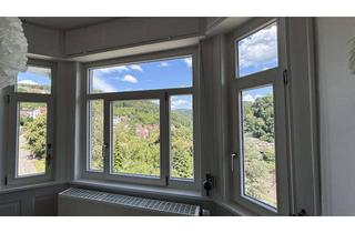 Wohnung mieten in Alte Pforzheimer Straße 51, 75305 Neuenbürg, Charmante Dachgeschosswohnung mit Schlossblick in stilvoller Jugendstilvilla