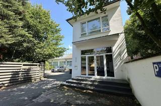 Büro zu mieten in 40721 Hilden, Bürohaus mit Wohnbereich und Dachterrasse im Hinterhof in Hilden zu vermieten.