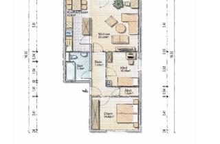 Wohnung mieten in Riedstr. 16, 68623 Lampertheim, Exklusive, gepflegte zwei 3-Zimmer-Wohnungen mit Einbauküche in Lampertheim-Hüttenfeld