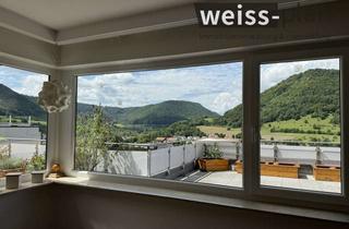 Wohnung kaufen in 73337 Bad Überkingen, Großzügige 5 Zi. Terrassenwohnung mit Weitblick