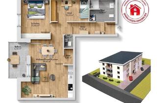 Wohnung kaufen in 97980 Bad Mergentheim, Neubau in zentraler Lage – KfW 40 QNG mit interessanten Fördermöglichkeiten