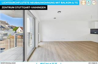 Wohnung kaufen in Ackermannstraße, 70563 Vaihingen, Lichtdurchflutete Neubauwohnung mit Balkon im Zentrum Vaihingens