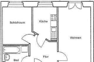Wohnung mieten in Danckelmannstraße 18, 16259 Bad Freienwalde, Kleine Singlewohnung mit Balkon