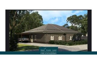 Doppelhaushälfte kaufen in 26441 Jever, NEUBAU- Erstbezug Walmdachbungalow- Doppelhaushälfte zu verkaufen