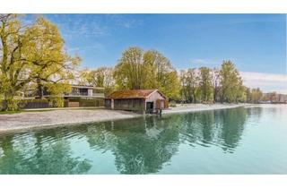 Haus kaufen in 82211 Herrsching, BADEHÜTTE BOOTSHAUS AM AMMERSEE MIT BOOTSLEGEPLATZ & PRIVATGARTEN