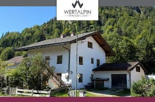 Haus kaufen in 82499 Wallgau, Haus zur Sanierung mit Bau- und landwirtschaftlichem Grund