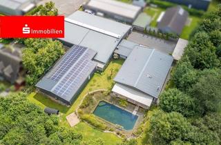 Gewerbeimmobilie kaufen in 24229 Dänischenhagen, Neuwertige Gewerbehalle mit Betriebsleiterwohnhaus