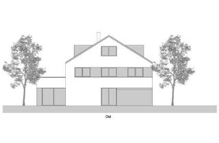 Grundstück zu kaufen in 82049 Pullach, Exklusives Baugrundstück mit genehmigtem Bauplan für moderne Doppelhaushälfte im schönen Pullach