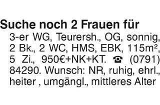 Wohnung mieten in 74523 Schwäbisch Hall, 2 Frauen für 3-er WG