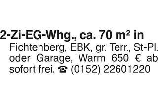 Wohnung mieten in 74427 Fichtenberg, 2-Zi.-EG-Whg., ca. 70 m2 in