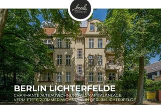 Wohnung kaufen in 12209 Wedding (Wedding), Charmante Altbauwohnung als Kapitalanlage: Vermietete 2-Zimmer-Wohnung in Berlin-Lichterfelde
