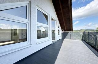 Wohnung mieten in 57290 Neunkirchen, FREIRAUM4 +++ Geräumige Dachgeschosswohnung mit Balkon und Aussicht !