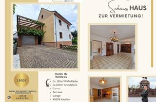 Haus mieten in 56422 Wirges, Ihr neues Zuhause in Wirges – Stilvolles Einfamilienhaus mit großem Garten zur Miete