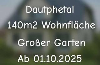 Haus mieten in 35232 Dautphetal, Familienfreundliches Einfamilienhaus mit Garten in ruhiger Lage